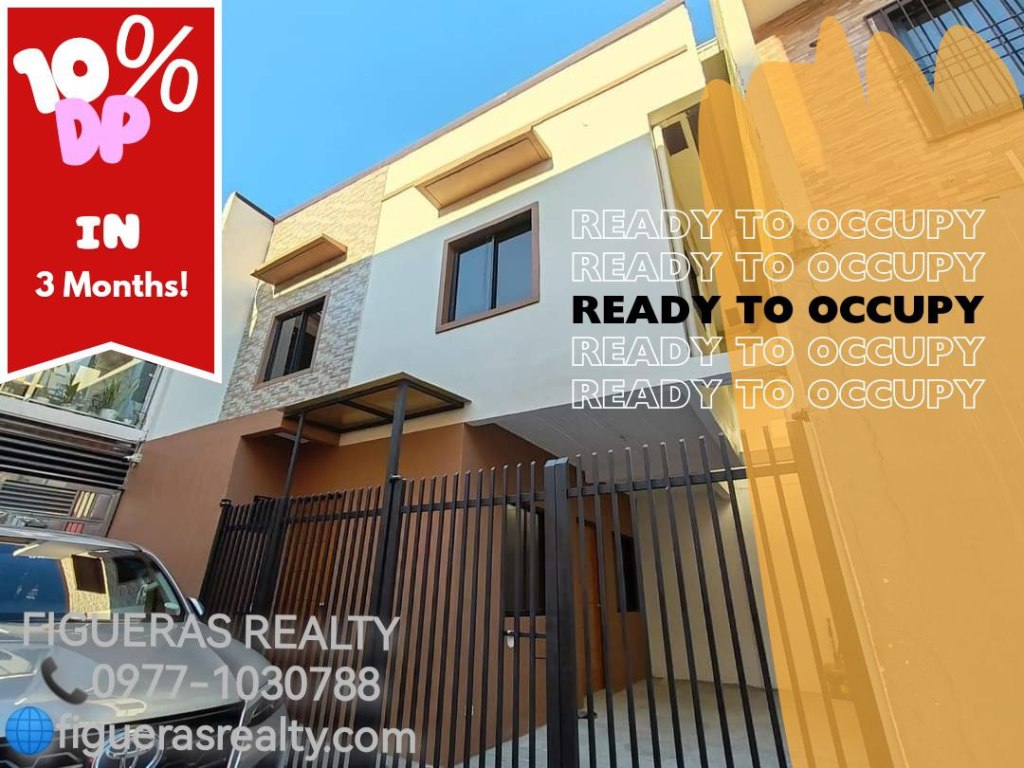 Ready to Occupy House and Lot in Quezon City! 10% DP&nbsp;Move-in!