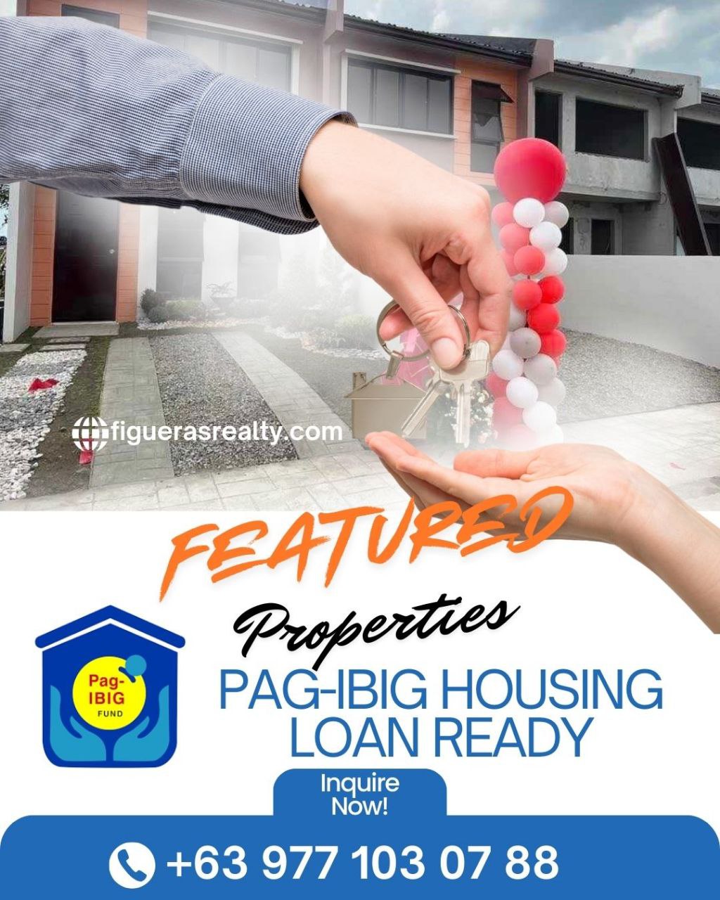 Properties for sale via Pag-Ibig Housing Loan